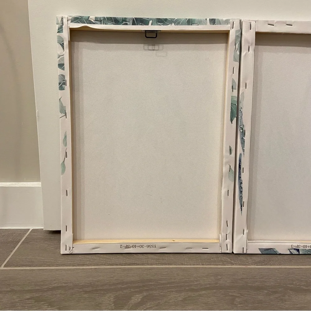 Canvas Wall Art Plants Set of 3 12”X16” - Picture 5 of 11